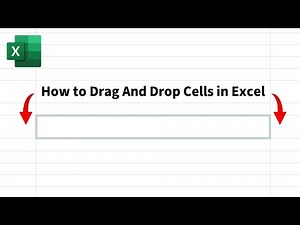 How to Drag and Drop Cells in Excel