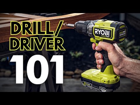 How to Use a Drill/Driver | RYOBI Tools 101