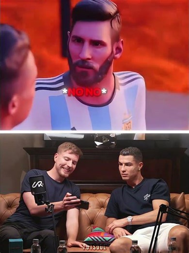 When Messi Saved Ronaldo 🥶 #football #edit #messi #ronado #shorts #mbappe #yamal #neymar #animation