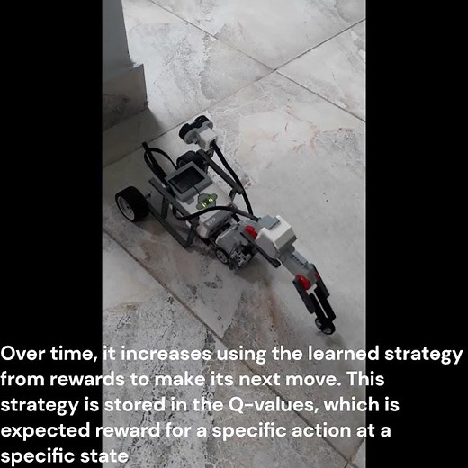Lego Mindstorms EV3 - ev3dev - Reinforcement Learning
