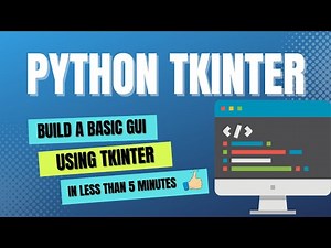 Get started with a Basic GUI Application with Python's Tkinter Library in 5 minutes