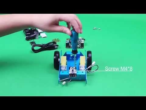 How to Assemble mBot Step by Step (from @makeblock)