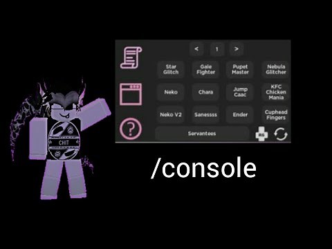 How to use console command in Roblox??