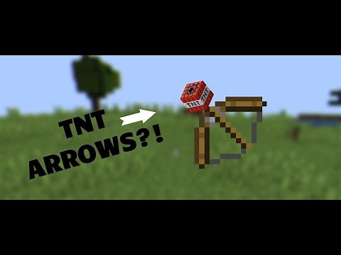How to make TNT Arrows in Minecraft Java!