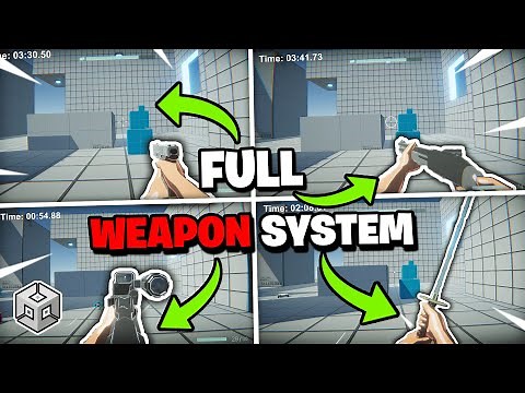 UNITY FULL WEAPON SYSTEM TUTORIAL!
