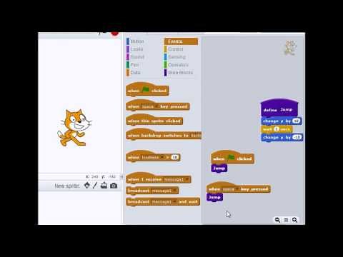 Scratch 2.0 - More Blocks tutorial