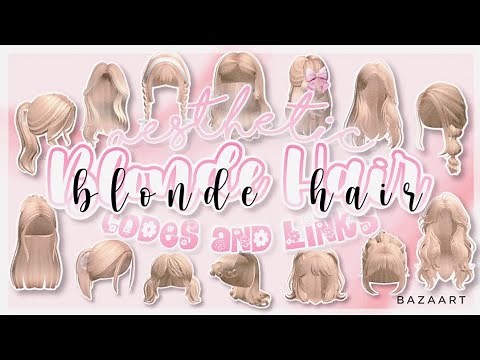 *NEW* Blonde Hair Codes and Links PT.2 | Roblox Bloxburg, Berry Avenue, Brookhaven