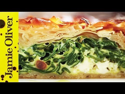 Feta and Spinach Filo Pie | Jamie Oliver