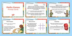 Maths Games with Little or No Equipment Teaching Ideas