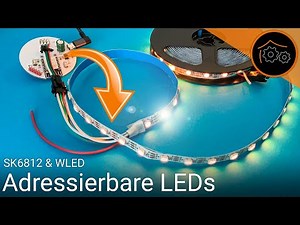 Controlling addressable LED strips with WLED (SK6812) - Basics