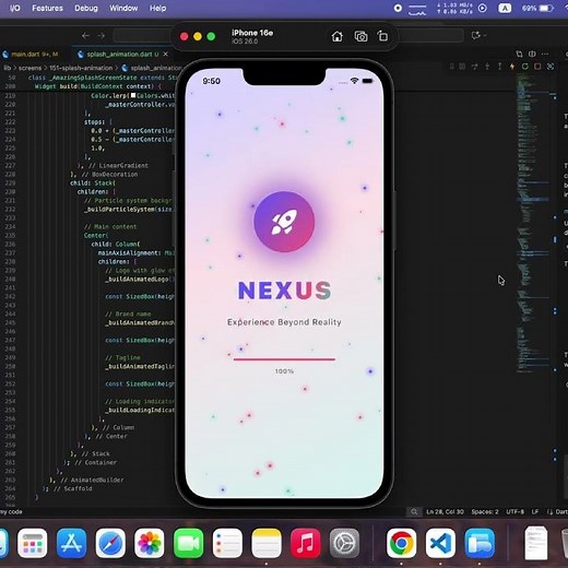 Splash Animation in #flutter