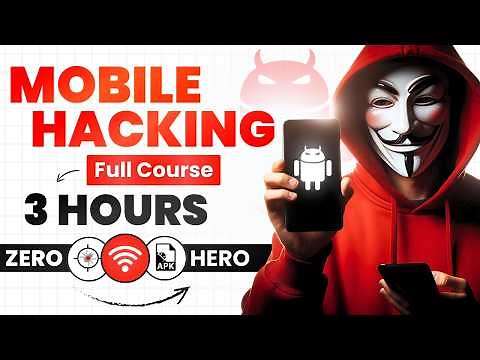 Phone Hacking Full Course - 3 HOURS | How to Hacker Hack Any Phone [Watch Before It’s Deleted]