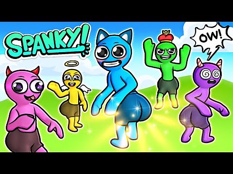 This Game Is Not Normal... We SLAP EACH OTHER!? (Spanky)