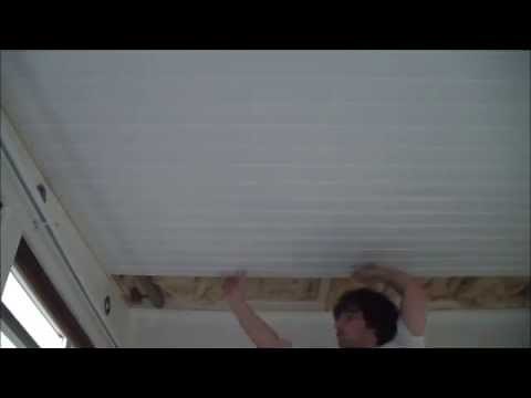 How To Do Ceiling Cladding