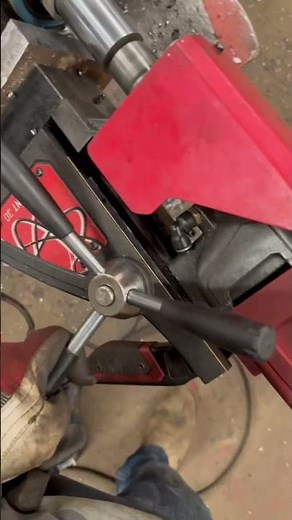 DIY mag drill line boring