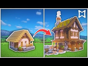 ► How To Transform A Stone Mason Village House In Minecraft | Survival Build