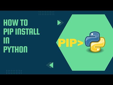 HOW TO (PIP- INSTALL) MODULES IN PYTHON | PYTHON NEW MODULE INSTALLATION
