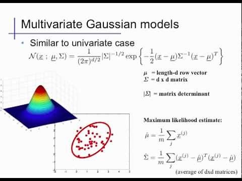 Multivariate Gaussian distributions