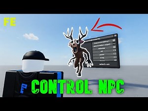 Roblox Script Showcase : Fe Control NPC