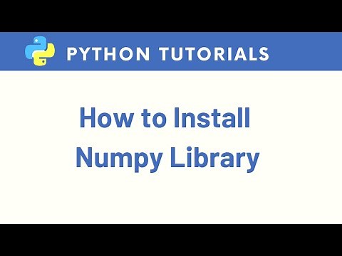 How to install numpy Library in Windows python IDLE and Jupyter Notebook