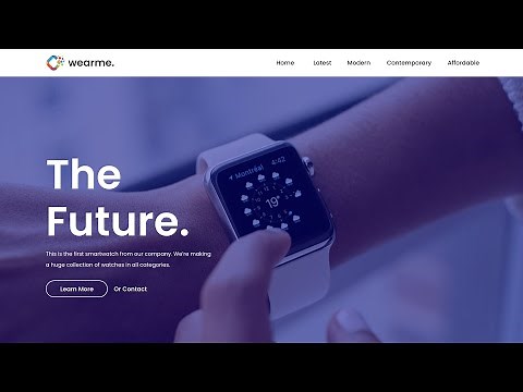 How To Make Animated Website Design Using HTML and CSS | Animation on HTML CSS Website