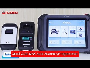 Xtool X100 MAX Advanced Auto Key Programming Tools Car Key Programmer All System Diagnosis l Scanner