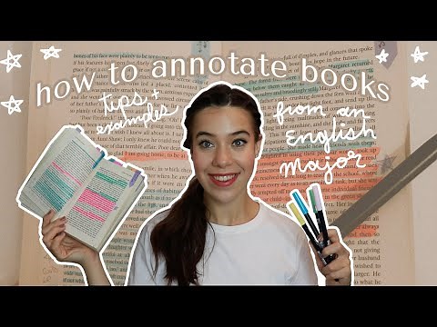 How to Annotate Books for School | 3 different ways with tips and examples