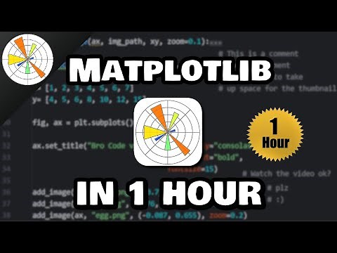 Learn Matplotlib in 1 hour! 📊