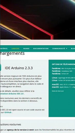 Comment télécharger l'IDE arduino ?