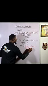 Simplifying Boolean Expressions Made Easy! | Pidgin English TutorialIn this video, I break down the process of simplifying Boolean expressions step by step, making it easy for you to understand and apply in your studies. Whether you’re new to Boolean algebra or just need a refresher, this tutorial is designed to help you grasp the concepts quickly. If you find this video helpful, don’t forget to share it with your friends and fellow students! Let’s learn together.#BooleanExpression #BooleanAlgeb