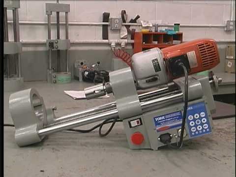 York 4-14ET line boring Machine