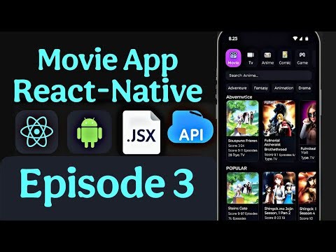 React Native Movie App Tutorial For Beginners – Episode 3: Navigation Tabs | Zero to Build
