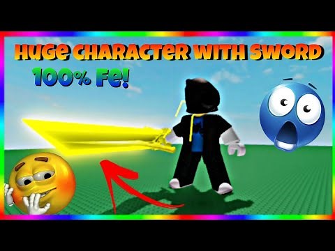 Roblox Huge Character with Sword Script! - Universal Script! | Works in all Games