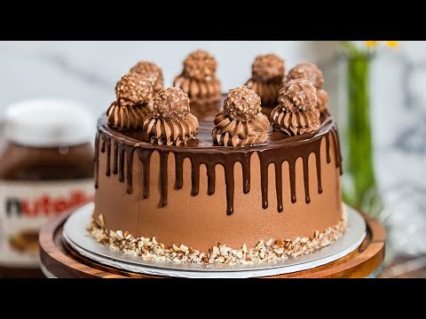 Moist Nutella Chocolate Cake Recipe