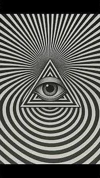 Third Eye Meditation Exercise | Hypnotic Optical Illusion for Pineal Activation | Guided