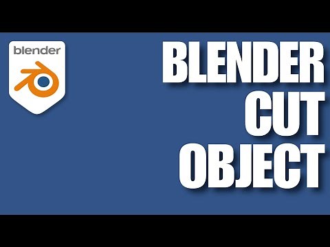 Blender Tutorial — Cut Object