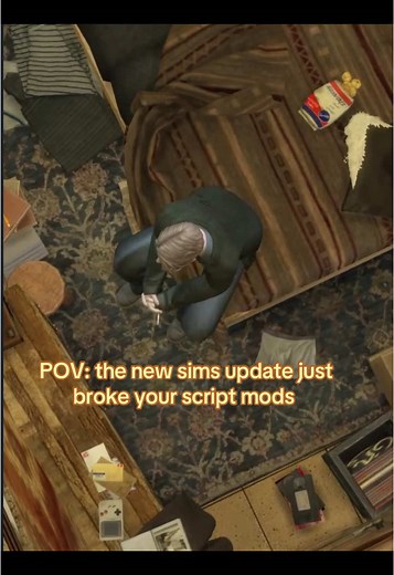 Sims 4 Update: Fixing Broken Script Mods