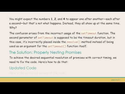 Mastering Nested Promises in JavaScript