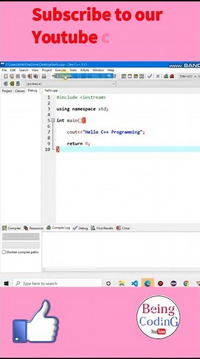 SOLVED ! [Error] Id Returned 1 Exit Status on dev c++