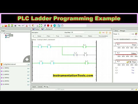 OpenPLC - Basic PLC Ladder Programming Example