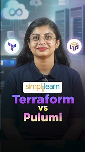 🔥Terraform vs Pulumi: Which Infrastructure as Code Tool is Best for You? #shorts #simplilearn
