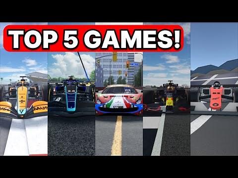 The TOP 5 ROBLOX Racing Games Of 2022!
