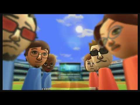 Wii Sports Baseball 2 player
