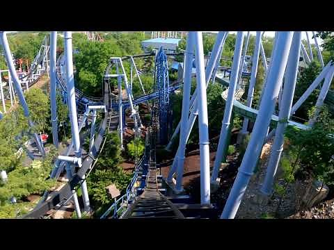 Super Dooper Looper Front Row POV at Hersheypark