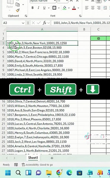 Fix CSV Files Easily with Excel Text to Columns