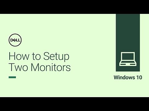 Windows 10 | How to Connect Two Monitors to One Computer