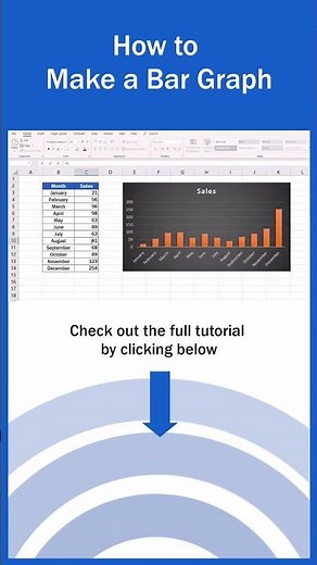 How to Make a Bar Graph in Excel