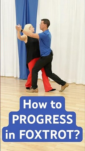 Pogressing in Foxtrot Dance