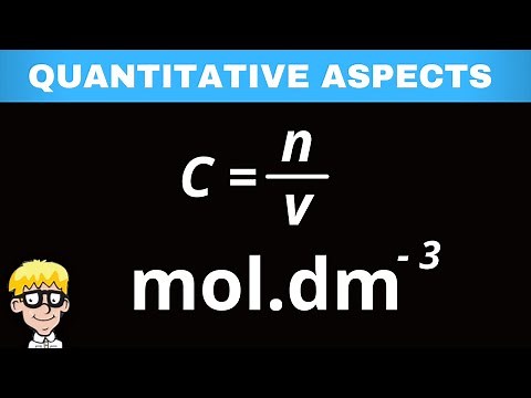 Quantitative Aspects of Chemical Change: Concentration