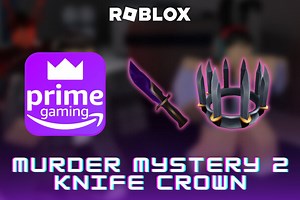 Roblox Prime Gaming rewards in December 2022: Knife Crown - Murder Mystery 2 and more